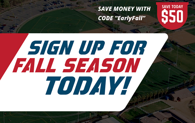 Fall Ball Registration Open!